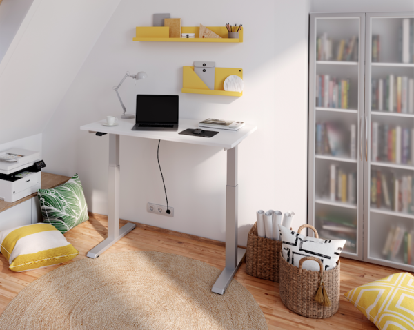 Elektrisch höhenverstellbarer Schreibtisch Hammerbacher XMST6-Serie Mini Office