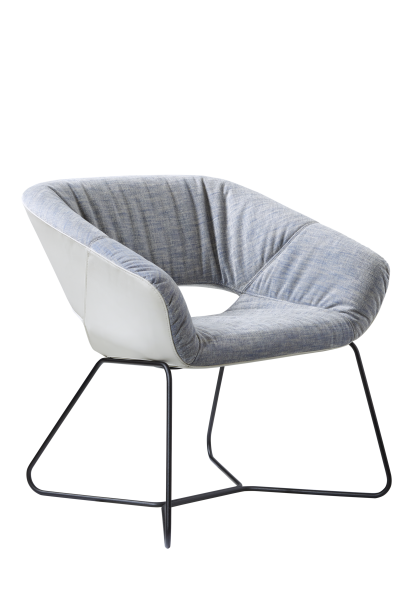 Averio Lounge Sessel Züco-Design mit Kufengestell