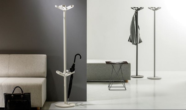 Cascando Design Garderobenständer Flower Plus mit Schirmständer