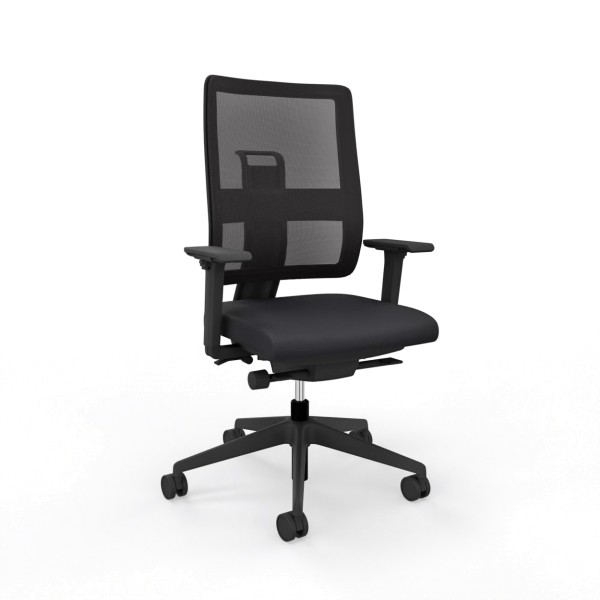 Ergonomischer Bürodrehstuhl Toleo mit verstellbarer Sitz- und Rückenlehne - Netzrücken- *Expresslief