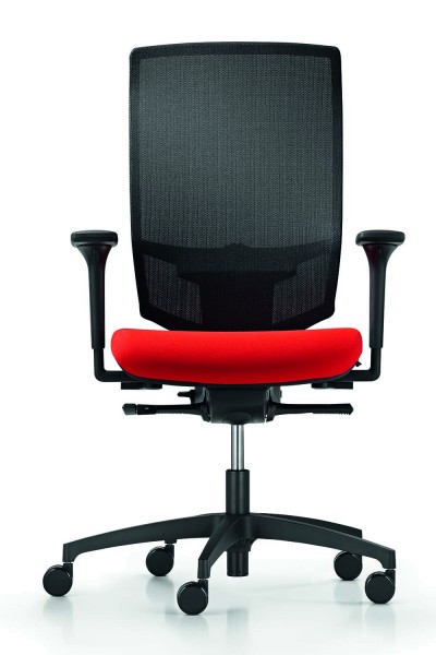 Dauphin Bürodrehstuhl @just magic2 mesh XS (verkürzte Sitzlehne) mit hoher Rückenlehne