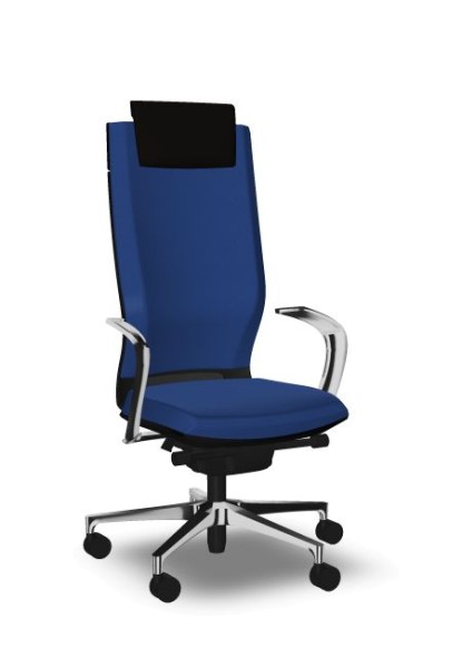 Klöber Moteo Style (mot89) Bürodrehstuhl mit hohem Rücken und Nackenstütze