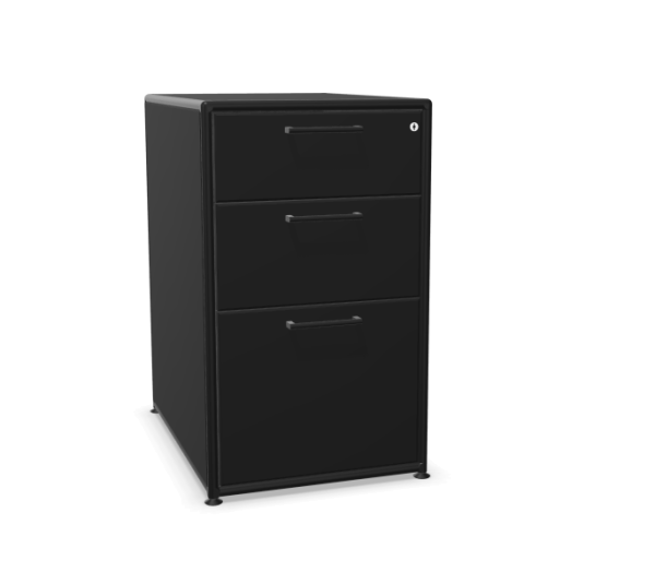 Bosse Standcontainer 3/3/3 - Höhe: 67,6 cm - Black Edition