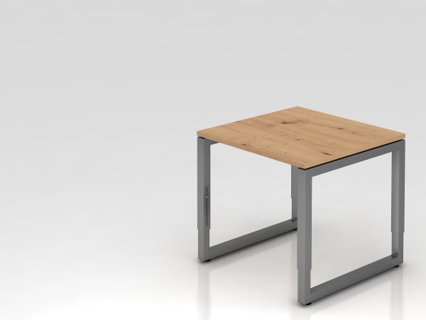 HAMMERBACHER R-Serie höhenverstellbarer Schreibtisch mit O-Fuß Gestell
