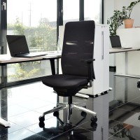Bürodrehstuhl Lento agilis matrix MT13 mit extra hoher Rückenlehne und sensosit® Sitztechnologie